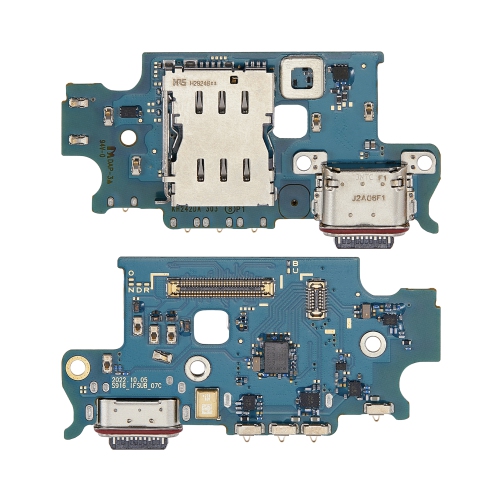 ESOURCE PARTS  Replacement Charging Port Board With Sim Card Reader Compatible for Samsung Galaxy S23 Plus 5G (S916B) (International Version)