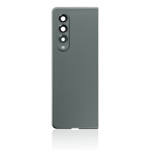 Replacement Back Cover Glass With Camera Lens Compatible For Samsung Galaxy Z Fold 3 5G (Phantom Green) (Aftermarket Plus)