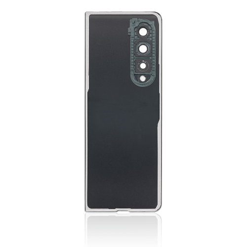 Replacement Back Cover Glass With Camera Lens Compatible For Samsung Galaxy Z Fold 3 5G (Phantom Green) (Aftermarket Plus)