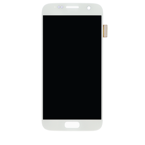 ESOURCE PARTS  Replacement Oled Assembly Without Frame Compatible for Samsung Galaxy S7 (Service Pack) (White Pearl)