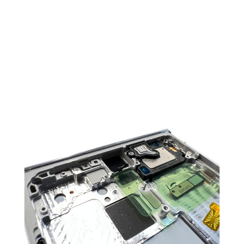 OLED Assembly With Frame Compatible For Samsung Galaxy S22 Ultra 5G (Phantom White) by ESOURCE PARTS - Refurbished condition - Image 4