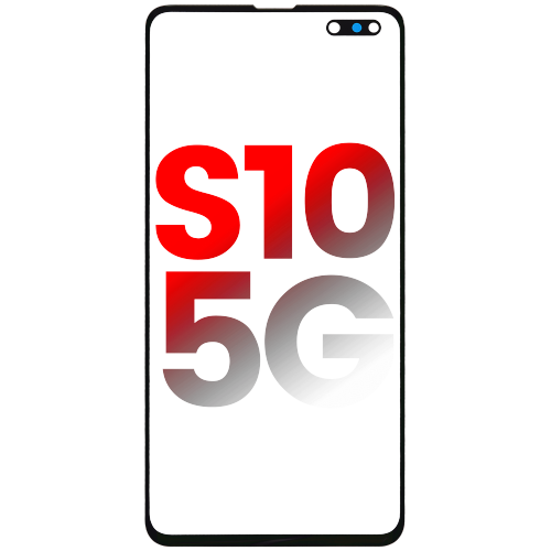 Replacement Front Glass With OCA Pre-Installed Compatible For Samsung Galaxy S10 5G