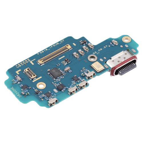 Replacement Charging Port Board With Sim Card Reader Compatible For Samsung Galaxy S23 Ultra 5G (North American Version)