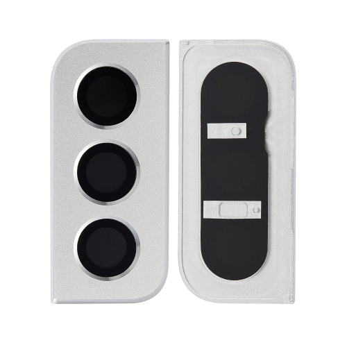 ESOURCE PARTS  Replacement Back Camera Lens With Cover Bezel Ring Compatible for Samsung Galaxy S21 5G (Phantom White)