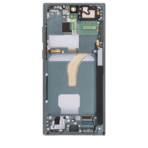 OLED Assembly With Frame Compatible For Samsung Galaxy S22 Ultra 5G (Green) by ESOURCE PARTS - Refurbished condition - Image 3