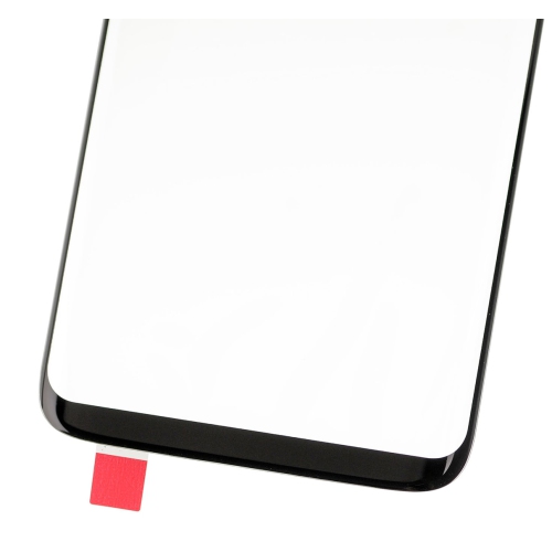 ESOURCE PARTS  Replacement Front Glass With Oca Pre-Installed Compatible for Samsung Galaxy S8 Plus (Black) (125 Um)