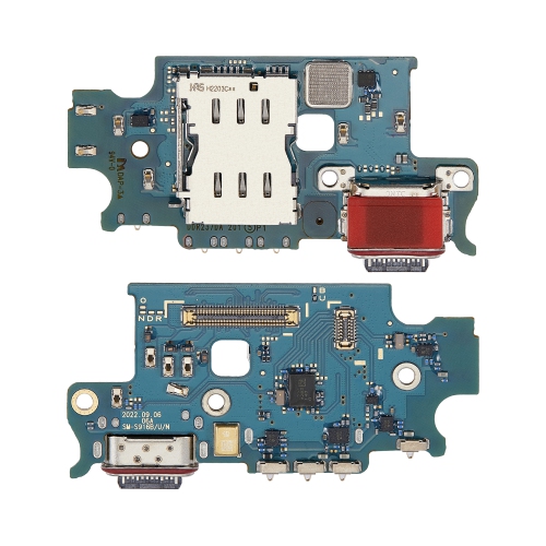 ESOURCE PARTS  Replacement Charging Port Board With Sim Card Reader Compatible for Samsung Galaxy S23 Plus 5G (S916U) (North American Version)