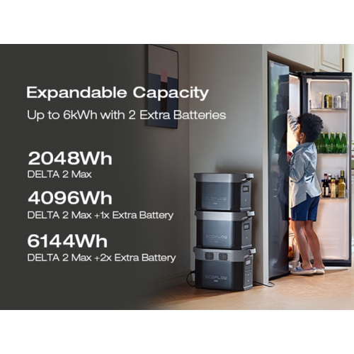 Générateur solaire EcoFlow DELTA 2 Max