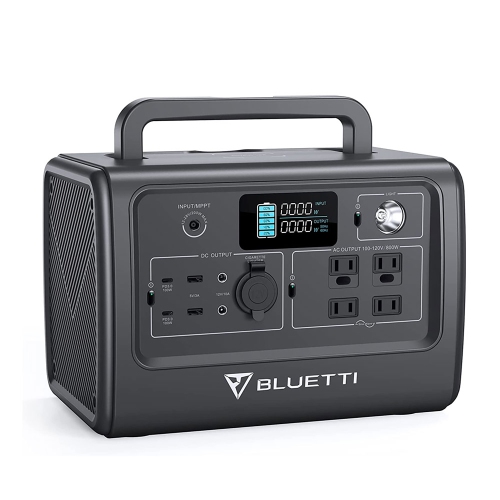 BLUETTI  Eb70S Solar Generator, 716Wh Lifepo4 Power Station, 800W Portable Solar Generator for Home Backup, Off-Grid Living, Camping This time of year it is hard to keep our security camera charged at the  property, this helps tremendously in doing that and so much faster then a small hand held power charger