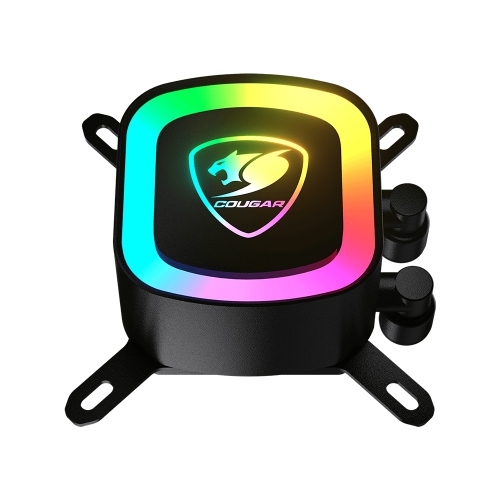 Cougar Poséidon LT ARGB 280 refroidisseur liquide haute performance|va 140 ventilateurs x2 + ARGB Head|contrôleur sans fil