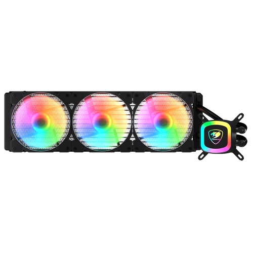 Cougar Poséidon LT ARGB 360 refroidisseur liquide haute performance|va 120 ventilateurs x3 + ARGB Head|contrôleur sans fil