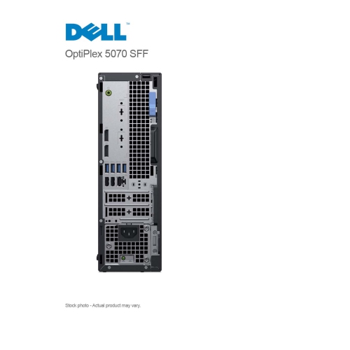 Dell OptiPlex 5070 Small Form Factor Desktop - Intel Core i5-9500, 16GB Memory, 256GB SSD, Win 11 Pro + Wi-Fi, DVD by DELL - Refurbished condition - Image 2