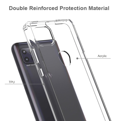 XCRS Slim Shockproof Crystal Acrylic Cover with Complete overall Protection, bumper and reinforced edges case for Motorola Moto G 5G 2023.