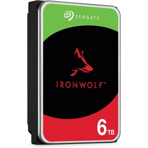 Seagate IronWolf ST6000VN006 6 TB Hard Drive - 3.5" Internal - SATA - Server, Desktop PC, Workstation Device Supported - 5400rpm