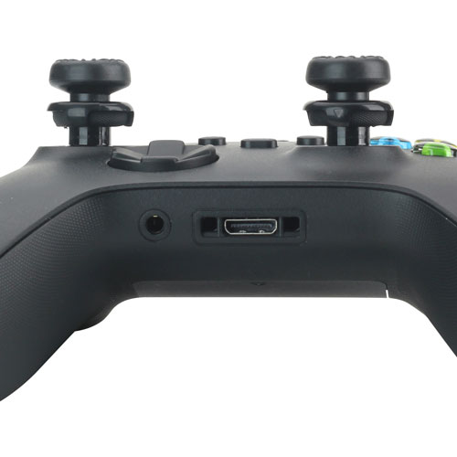 Capuchons antidérapants Precision d'Insignia pour Xbox One et Xbox Series X|S - Blanc/Vert/Noir