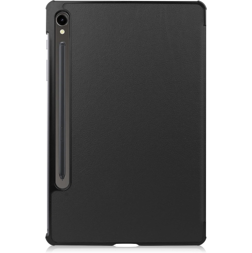 Pour Samsung Galaxy Tab S9 Case 2023 ＆Protecteur d’écran, coque rigide, léger, noir pour étui pour tablette Galaxy Tab S9