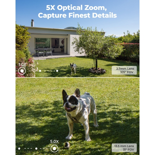 Reolink 4K 8CH Smart PoE Security Camera System, Color Night Vision, Person/Vehicle Detection, 2TB HDD Built-in