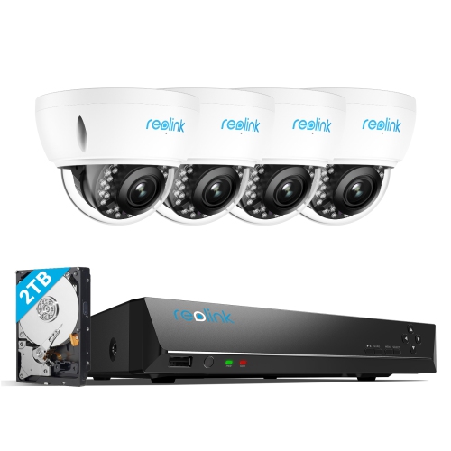 Reolink 4K 8CH NVR PoE Security Camera System PanTilt 5X Zoom Auto