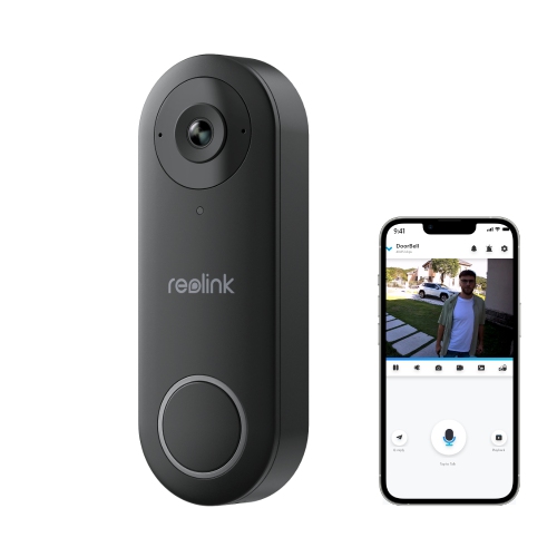 Reolink Video Doorbell WiFi, Smart 2K+ Wired WiFi Video Doorbell with Chime, Person Detection, Front Door Security Camera