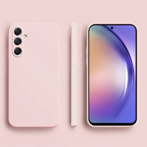 PANDACO Soft Shell Matte Pink Case for Samsung Galaxy A54