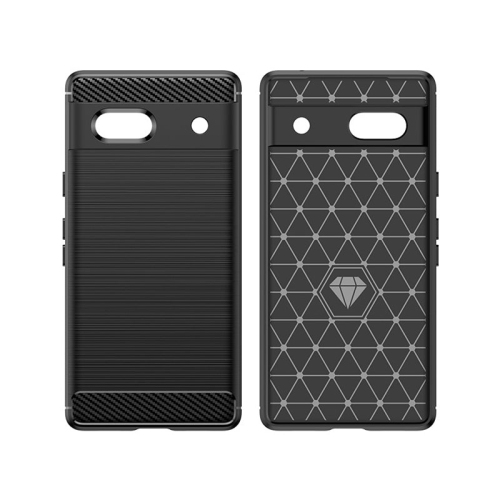 Étui en métal brossé rouge PANDACO pour Pixel 7a de Google