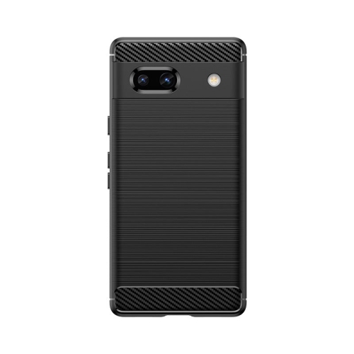 PANDACO Black Brushed Metal Case for Google Pixel 7a