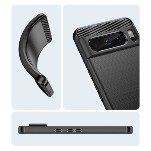 Étui en métal brossé marine PANDACO pour Pixel 8 Pro de Google