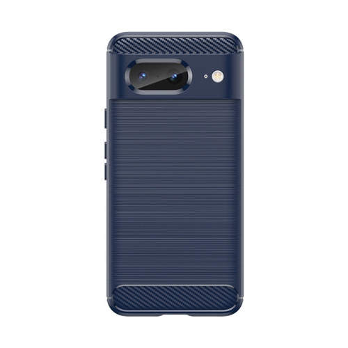 PANDACO Navy Brushed Metal Case for Google Pixel 8