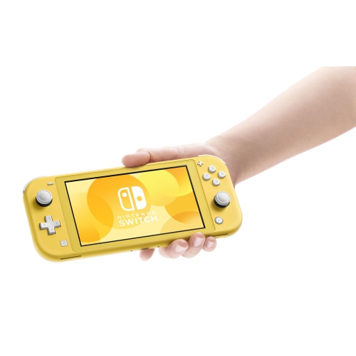 Boîte ouverte Nitendo Switch Lite version jaune