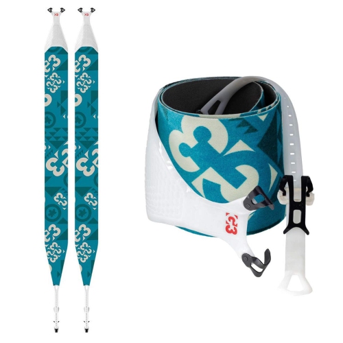 G3 Alpinist plus Glide Skin Teal, 130&nbsp;mm-XS
