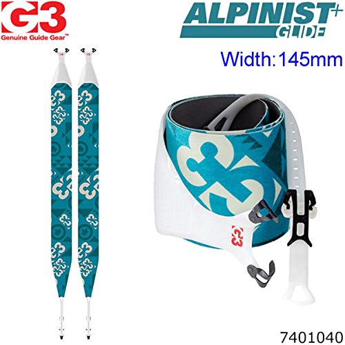 G3 Alpinist plus Glide Skin Teal, 130 mm-XS