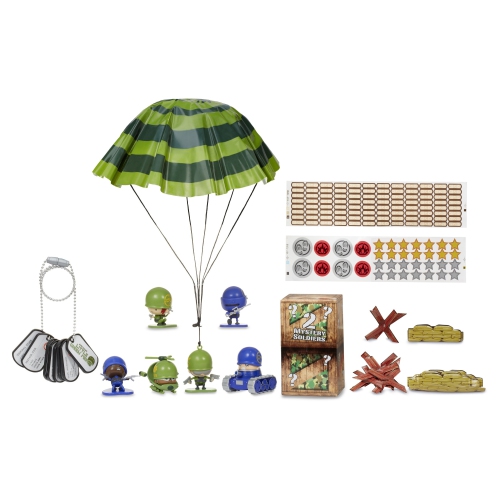 Little Green Men 8 Battle Pack Series 1 Style 4 Figures