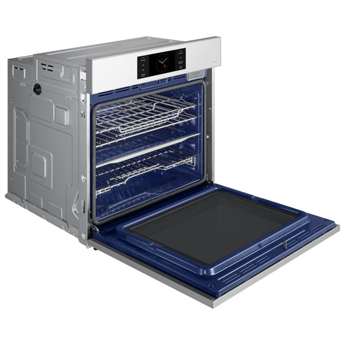 Samsung 30" 5.1 Cu. Ft. True Convection Electric Wall Oven - Clean White