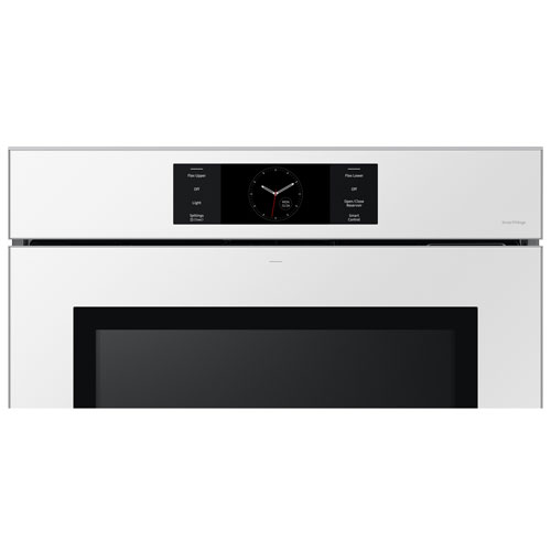 Samsung 30" 5.1 Cu. Ft. True Convection Electric Wall Oven - Clean White