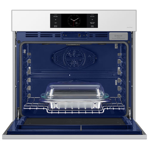 Samsung 30" 5.1 Cu. Ft. True Convection Electric Wall Oven - Clean White