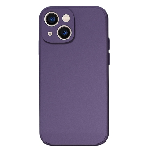 PANDACO Soft Shell Matte Violet Case for iPhone 13