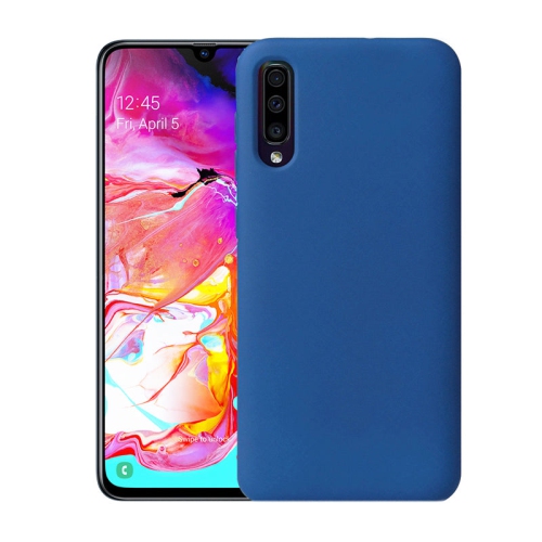 PANDACO Soft Shell Matte Navy Case for Samsung Galaxy A70