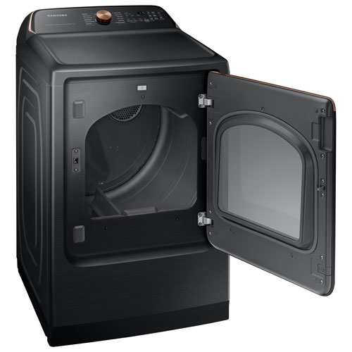 Sécheuse électrique à vapeur de 7,4 pi³ de Samsung - Noir