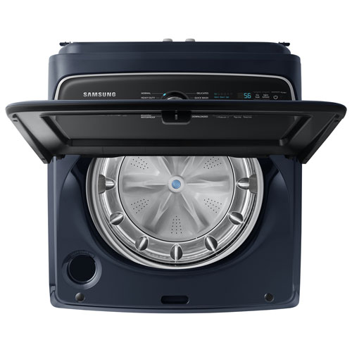 Laveuse à chargement par le haut avec agitateur 6,2 pi³ de Samsung - Bleu marine brossé