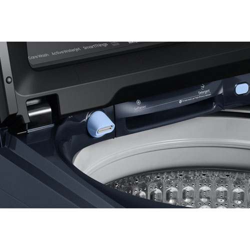 Laveuse à chargement par le haut avec agitateur 6,2 pi³ de Samsung - Bleu marine brossé
