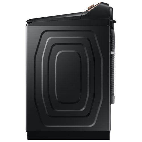Laveuse à chargement par le haut de 6,2 pi³ de Samsung - Noir brossé