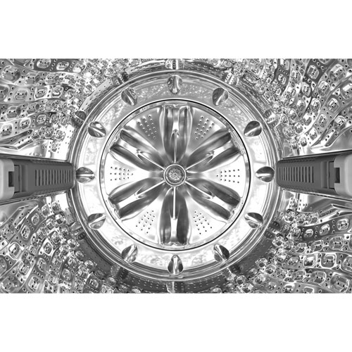 Laveuse à chargement par le haut de 6,2 pi³ de Samsung - Noir brossé