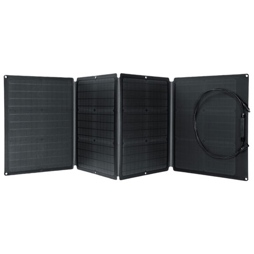 EcoFlow RIVER 2 Portable Power Station & Watts Solar Panel Bundle