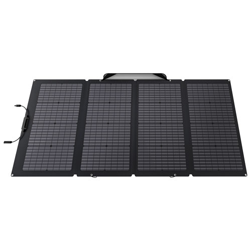 Ensemble avec station d'alimentation portative RIVER 2 et panneau solaire de 220 W d'EcoFlow