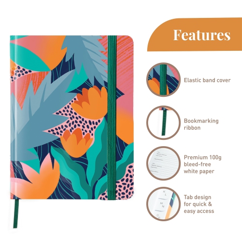 Rileys & Co. Password Book with Alphabetical Tabs, Password Keeper, Password Books for Seniors, Password Notebook for Internet Login, Website,