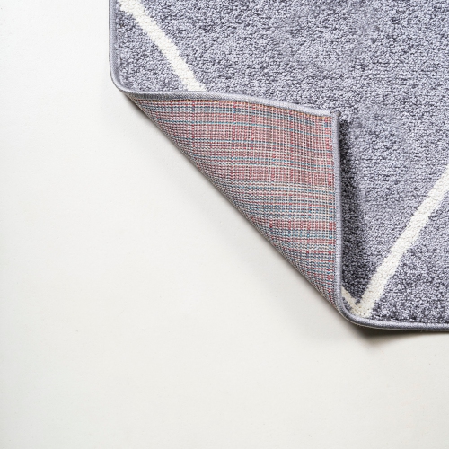 Cole Minimalist Diamond Trellis Area Rug