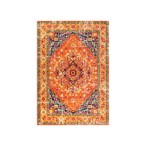 Brooklyn Geometric Medallion Area Rug