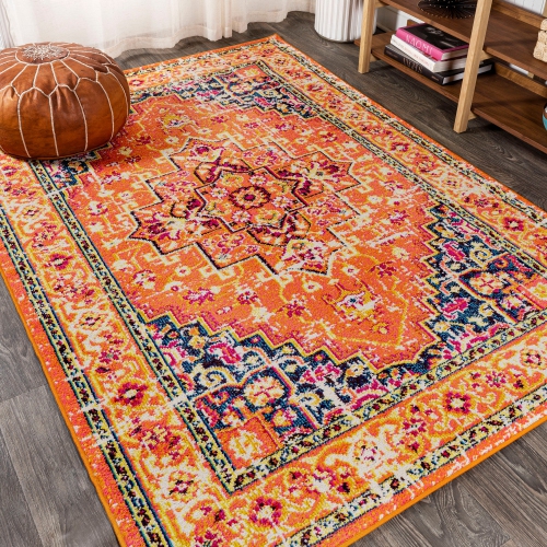 Brooklyn Geometric Medallion Area Rug