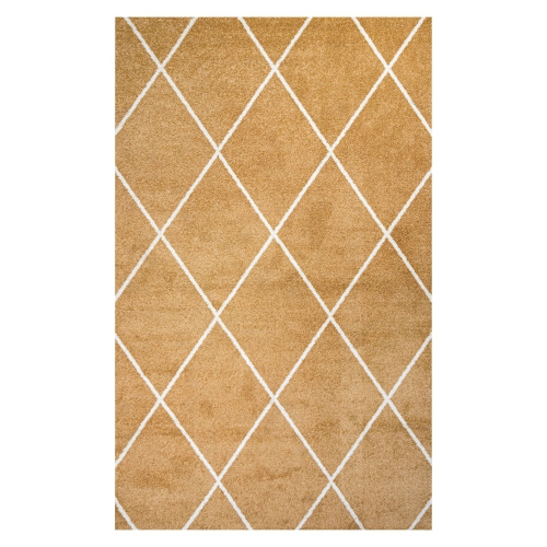 Cole Minimalist Diamond Trellis Area Rug