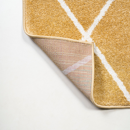 Cole Minimalist Diamond Trellis Area Rug